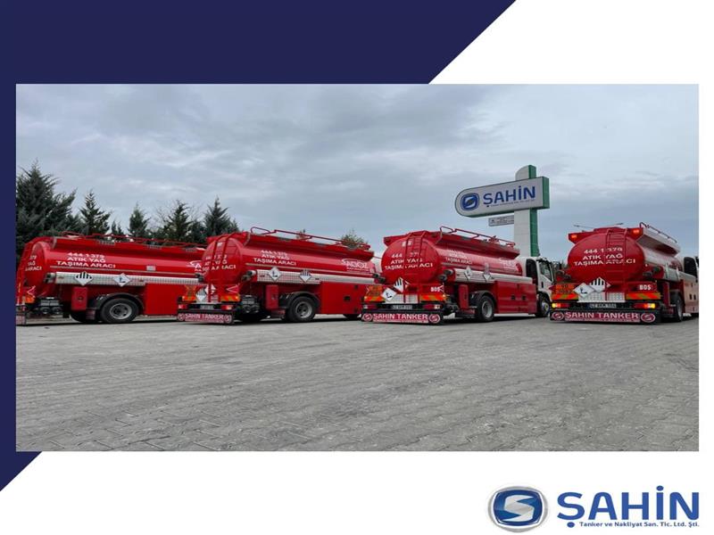 Şahin Tanker ve Nakliyat | Congratulations to Acıöz for our add-on waste oil tankers.